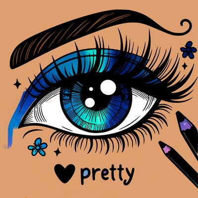 pretty eye