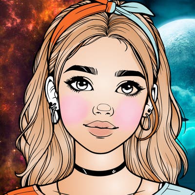 realistic teenage girl