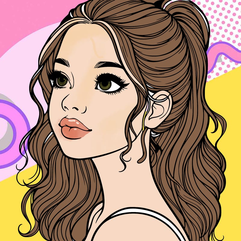 beautiful realistic girl