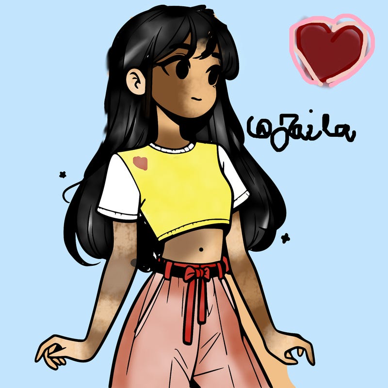 girl in a cute crop top