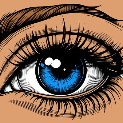 realistic eye