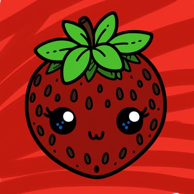 cute strawberry
