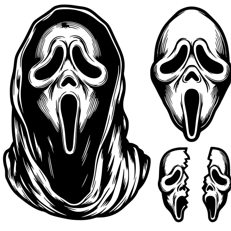 realistic,scary,gostface