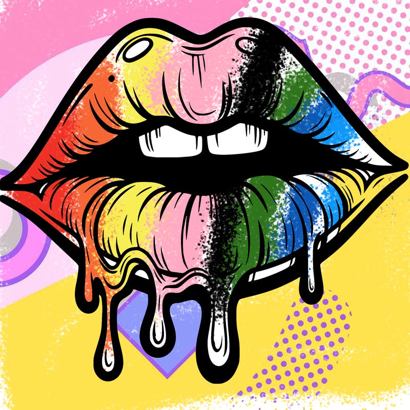 lips that look realistic and drip