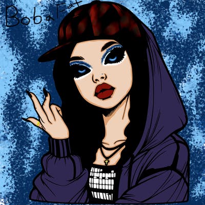 realistic hip hop girl