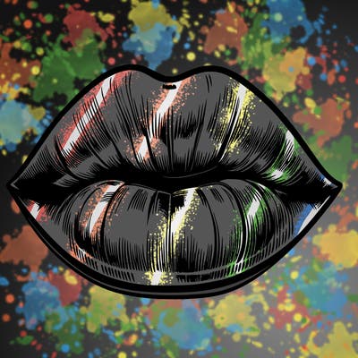 realistic lips