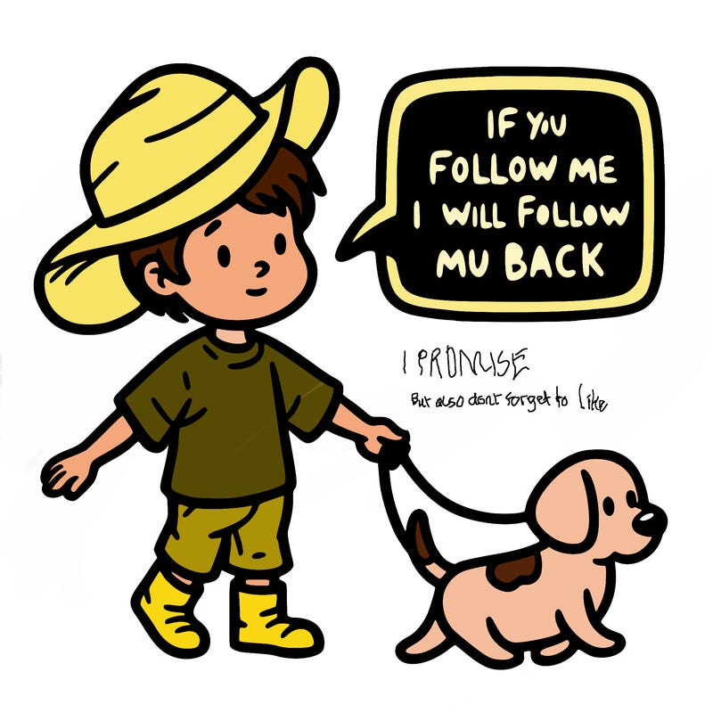 if you follow me, i will follow you back