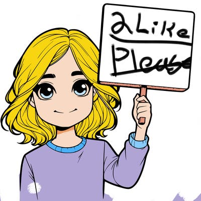 realistic girl holding up a sign