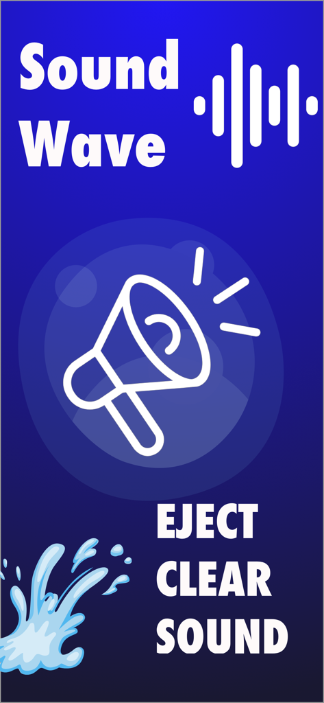 Water Remover - Clean Speaker - Sound wave utility app to eject water and clear speaker sound