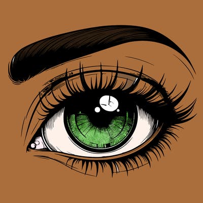 realistic eye