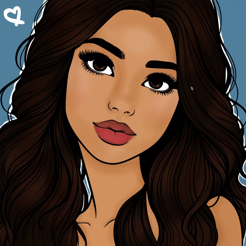 beautiful realistic girl