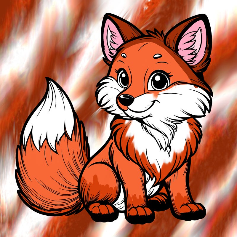 realistic fox