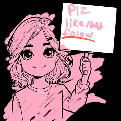 realistic girl holding up a sign