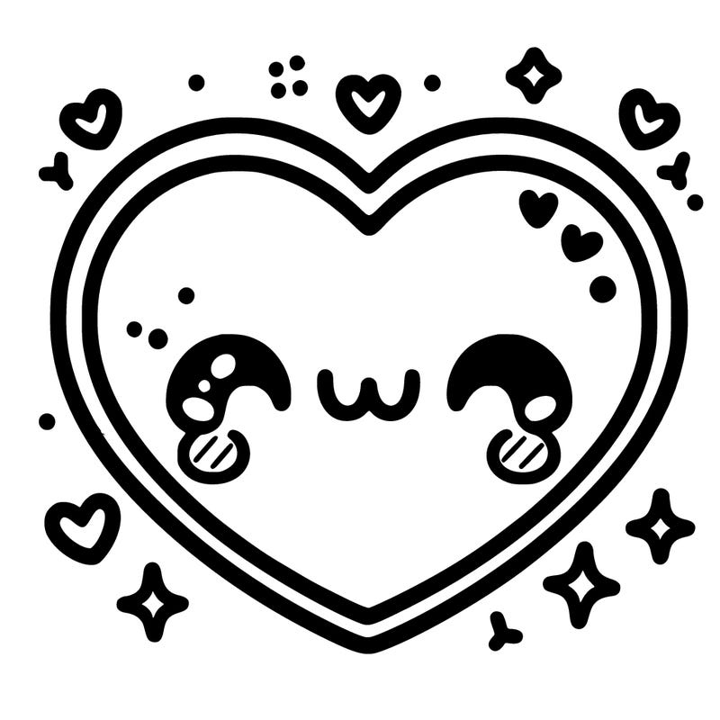 cute love heart