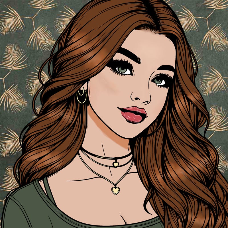 detailed realistic girl