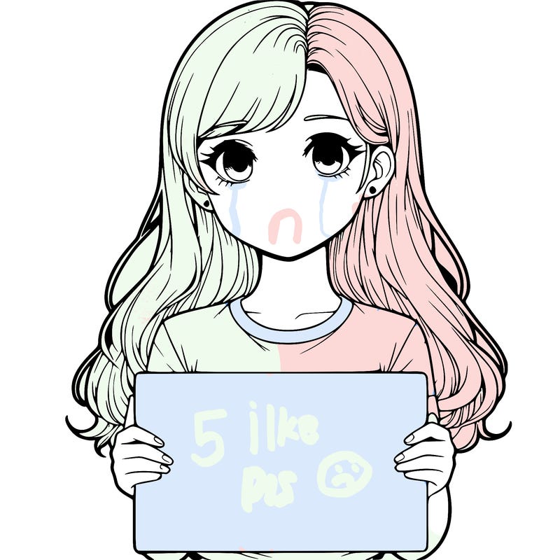 realistic girl holding a sign