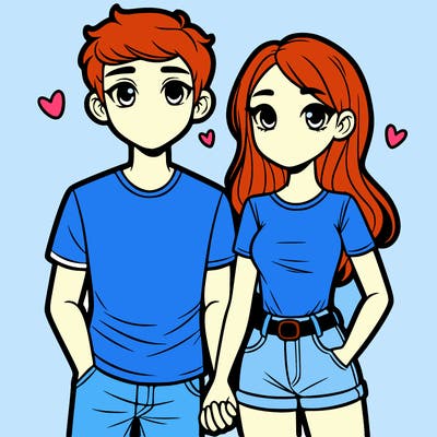 boyfriend and girlfriend