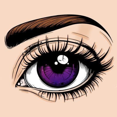 realistic eye