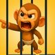 I Monkey Naughty Zoo Cage Game