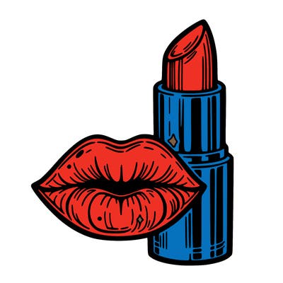 lips and lipstick
