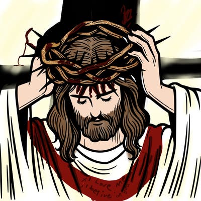 the crowning of jesus with thorns