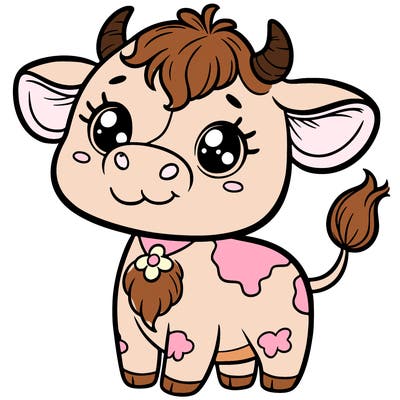cute cow