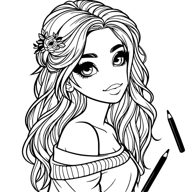 pretty realistic girl