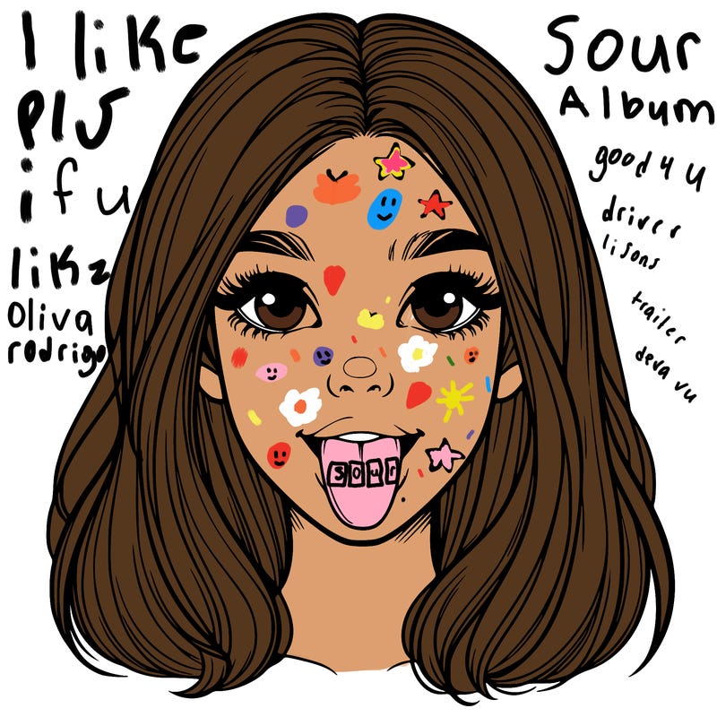 realistic girl with her tongue out