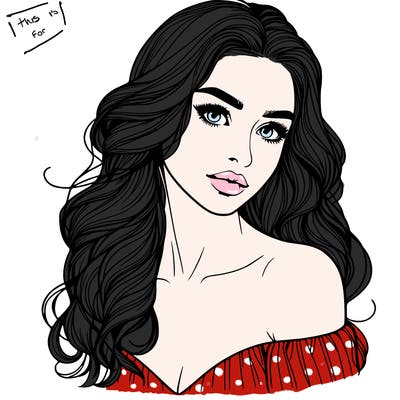 beautiful realistic girl