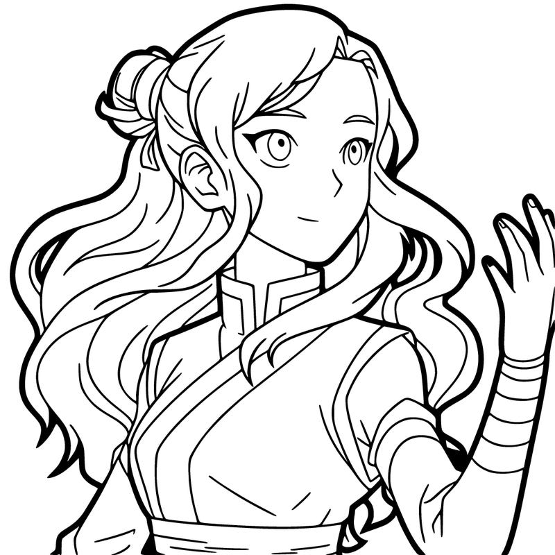 katara from avatar the last air bender