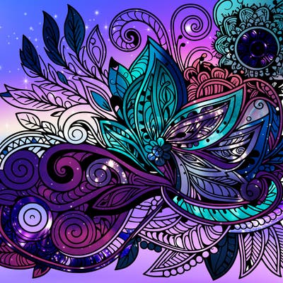 super intricate pattern