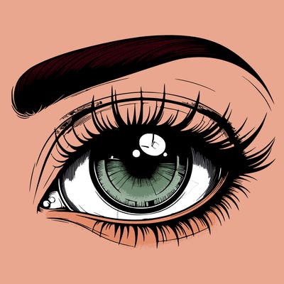 realistic eye