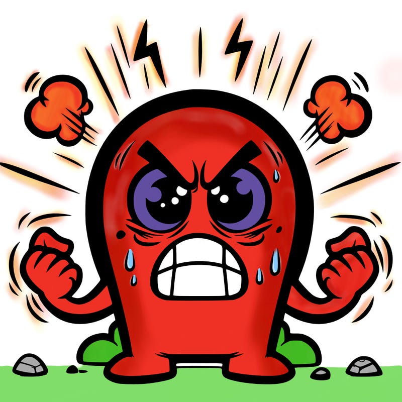 cartoon anger