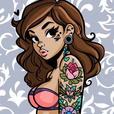 tattoo girl