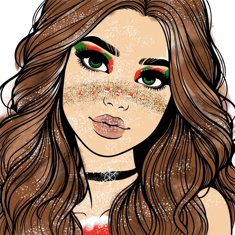 beautiful realistic girl