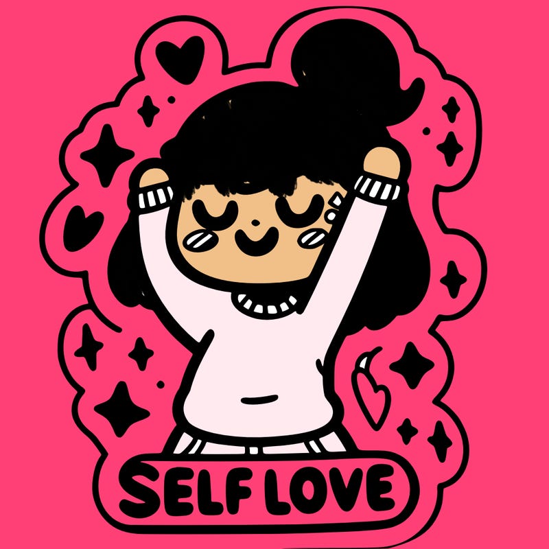 self-love sticker