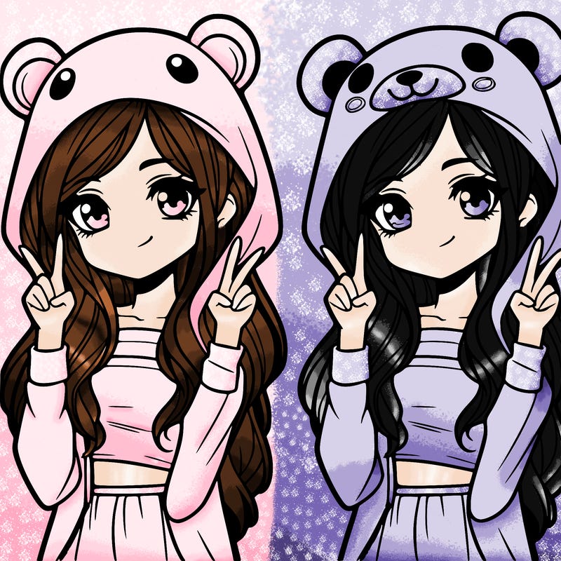 teen girl in animal costume