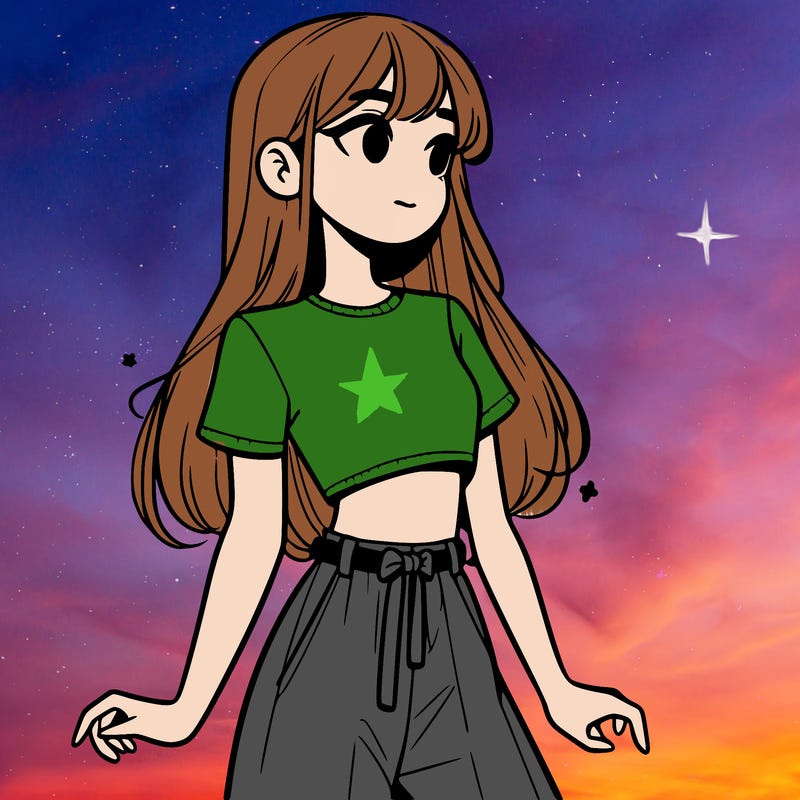 girl in a cute crop top