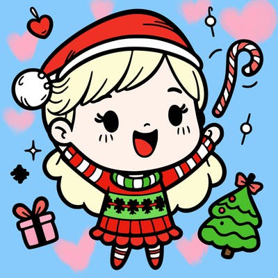 girl chrismas