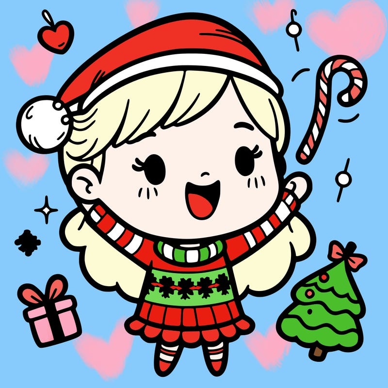 girl chrismas