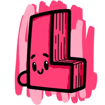 big letter l