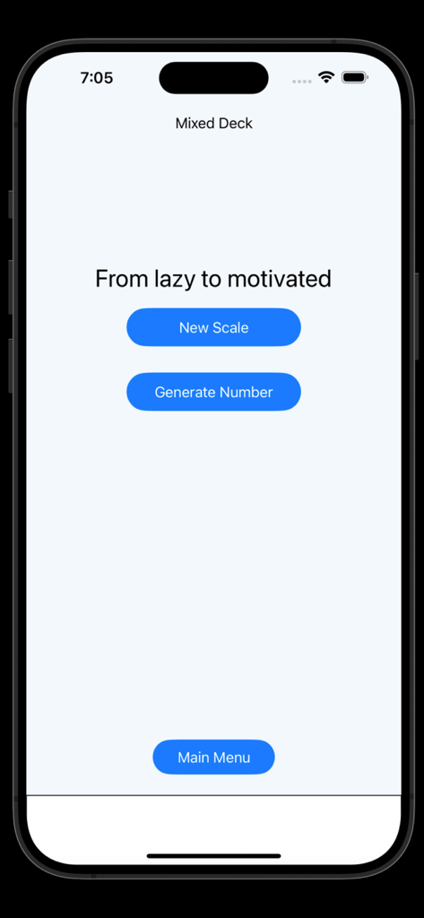 Red Flag Green Flag - Pantalla del juego Red Flag Green Flag que muestra la escala de perezoso a motivado