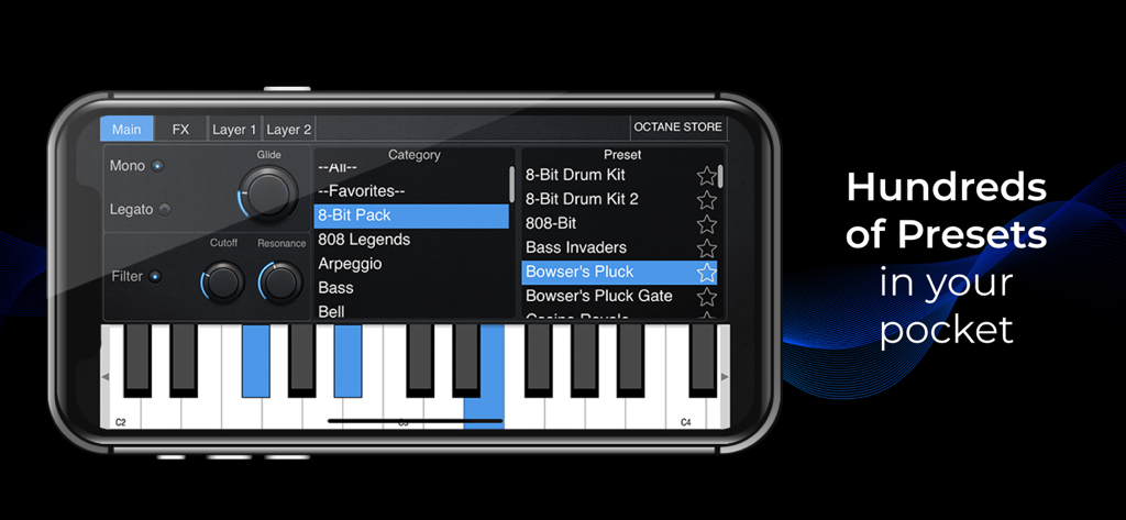 OCTANE Mobile - AUV3 - Music App | MWM