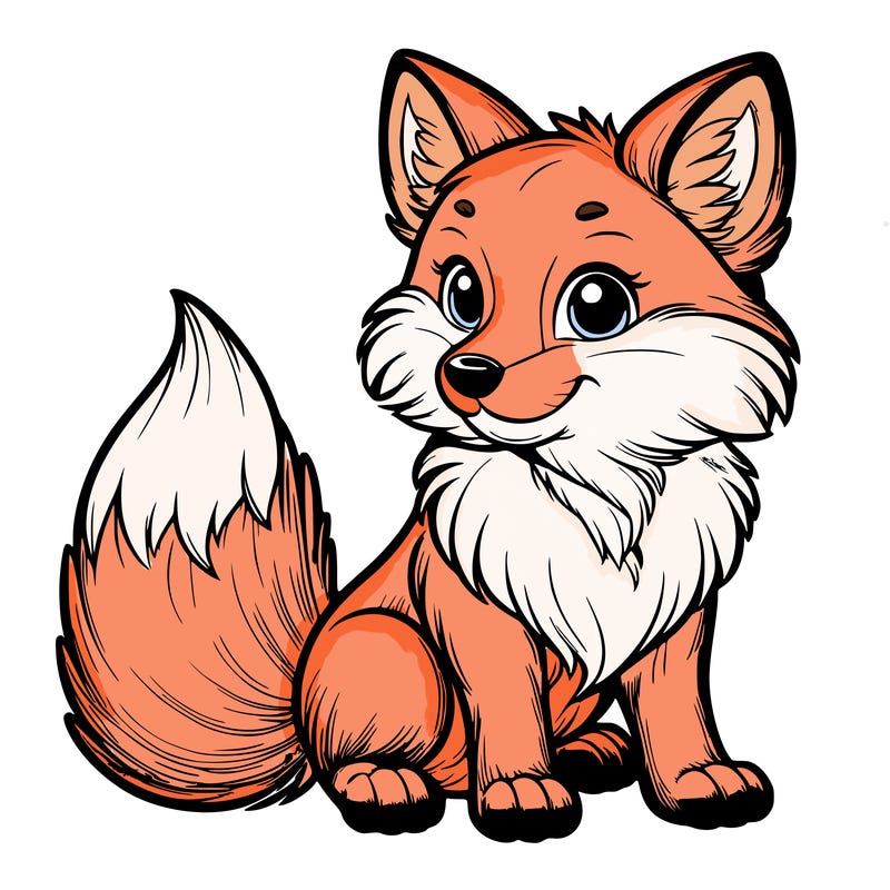 realistic fox