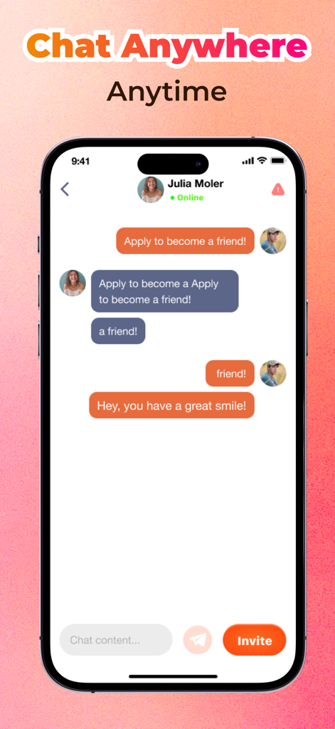 A private messaging interface on the Doul social app showing a conversation between two users.