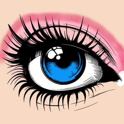 realistic eye