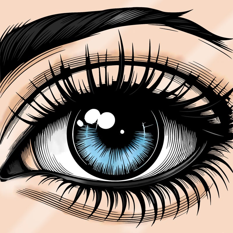 realistic eye