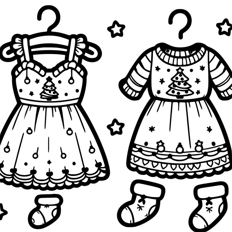 cute girlie christmas dress