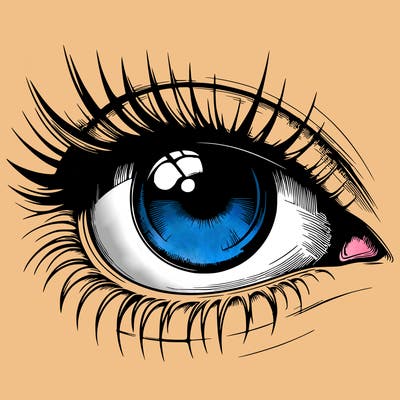 realistic eye