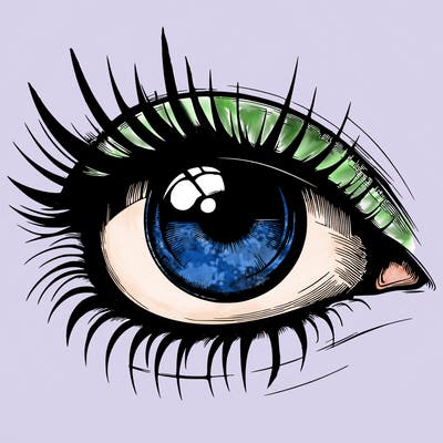 realistic eye